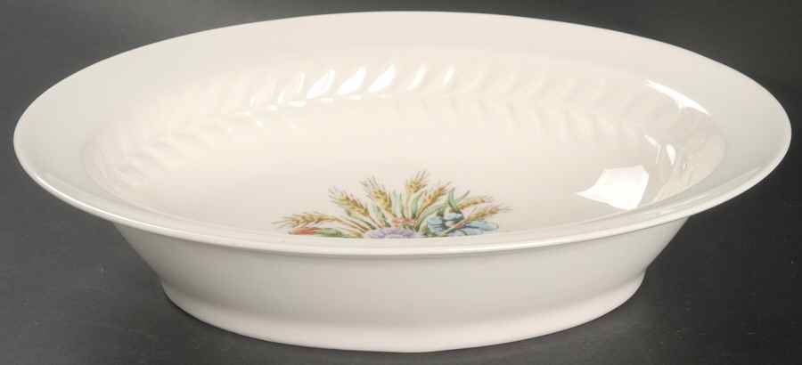 Mt. Vernon (NY, Regents Park) 9" Oval Vegetable Bowl by Haviland-1