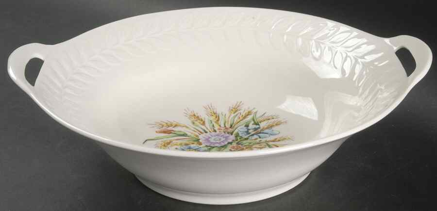 Mt. Vernon (NY, Regents Park) 10" Round Vegetable Bowl by Haviland-1
