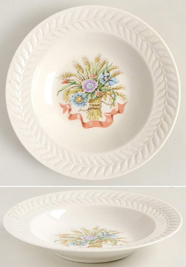 Mt. Vernon (NY, Greylock) Rim Soup Bowl by Haviland-1