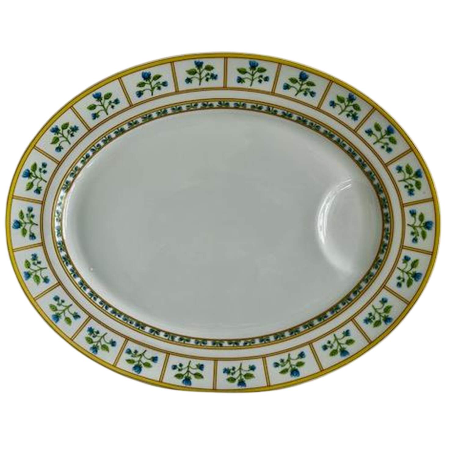 Muscadin 16" Oval Serving Platter by Haviland-1