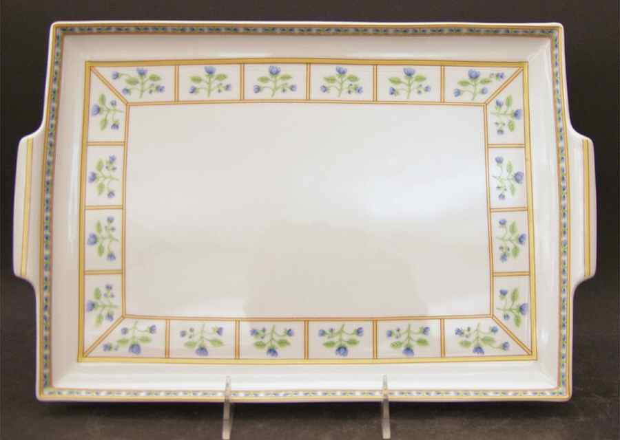 Muscadin Oblong Tete-a-Tete Platter by Haviland-1