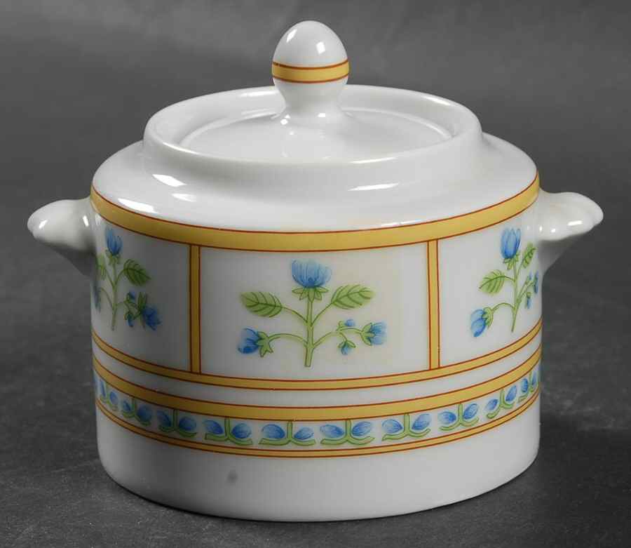 Muscadin Individual Sugar Bowl & Lid by Haviland-1