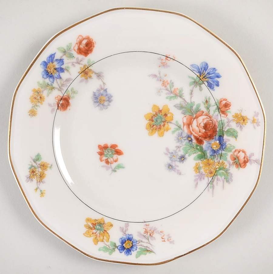 My Garden  Salad Plate by Haviland-1