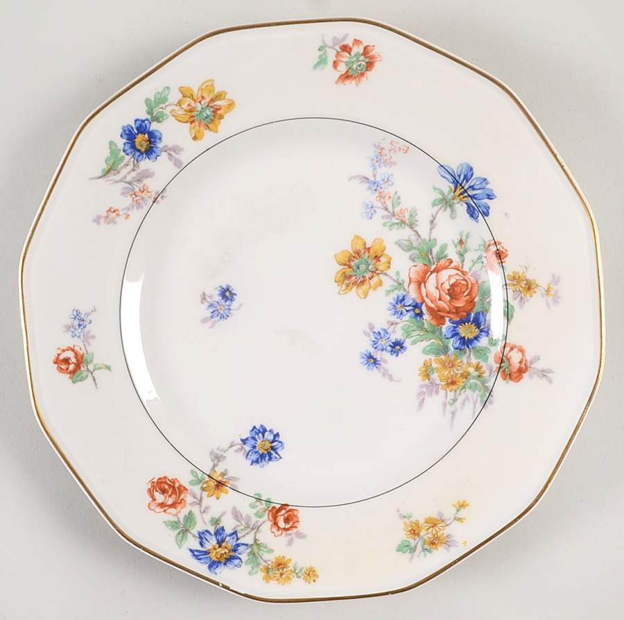 My Garden  Luncheon Plate by Haviland-1
