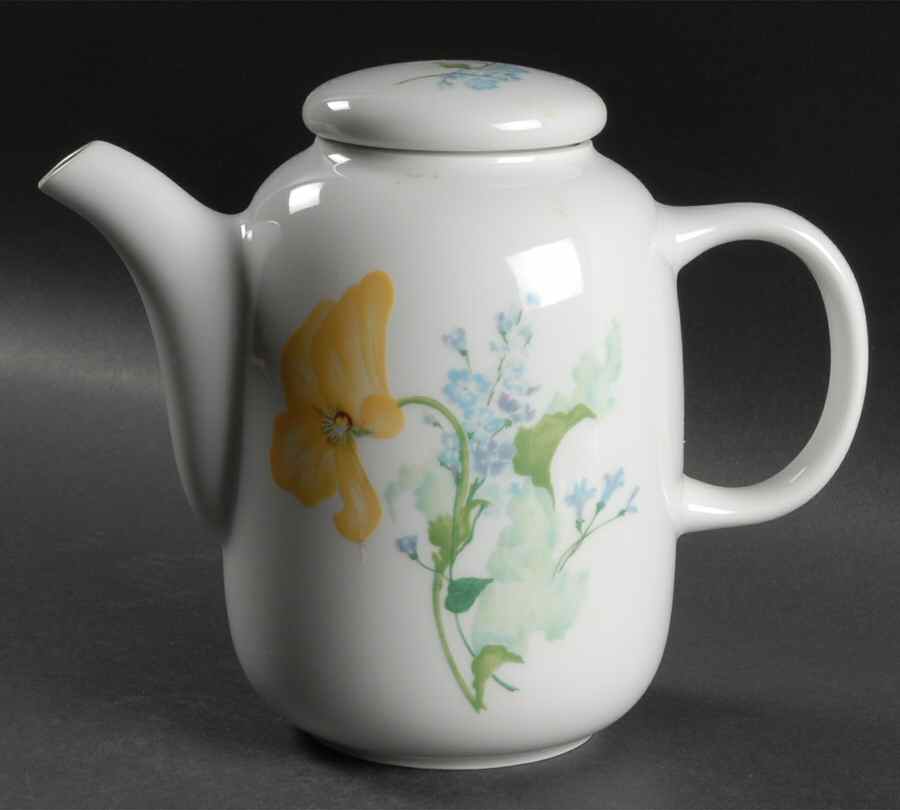 My Garden (Newer) Coffee Pot & Lid by Haviland-1