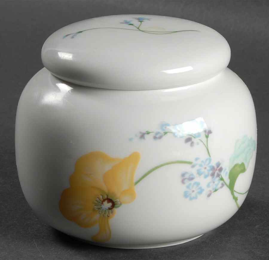 My Garden (Newer) Sugar Bowl & Lid by Haviland-1