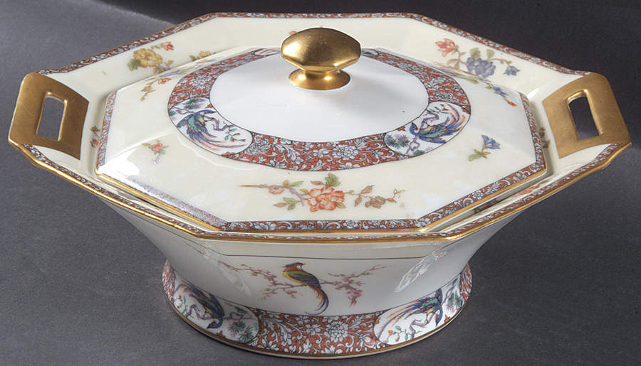 Nabob Round Covered Vegetable by Haviland-1