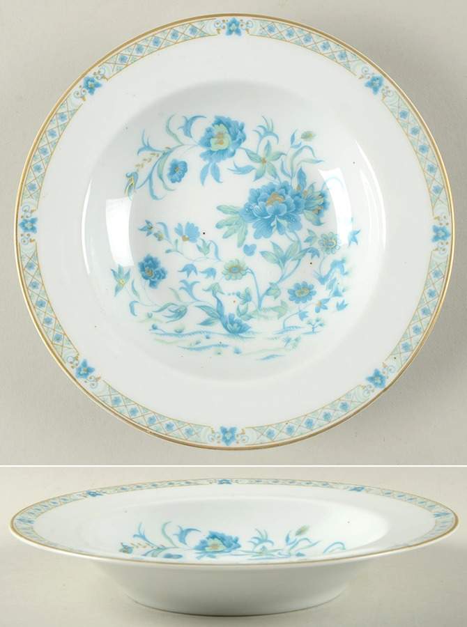 Nankin Rim Soup Bowl by Haviland-1