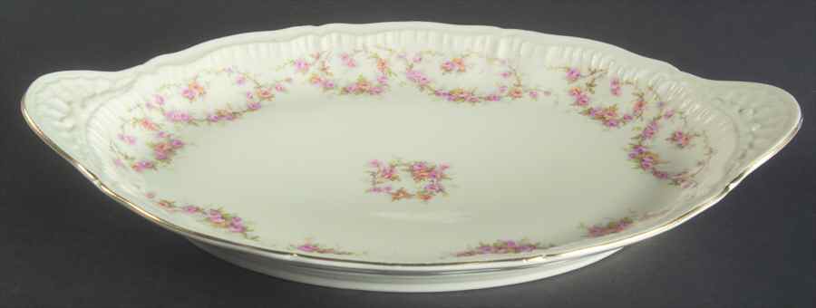 Naomi 11" Oval Serving Platter by Haviland-1