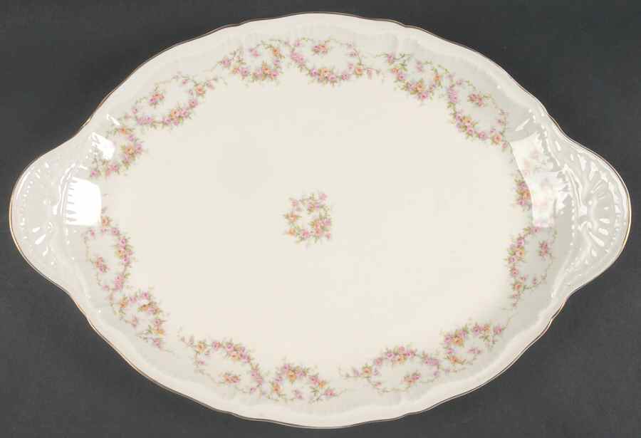 Naomi 16" Oval Serving Platter by Haviland-1