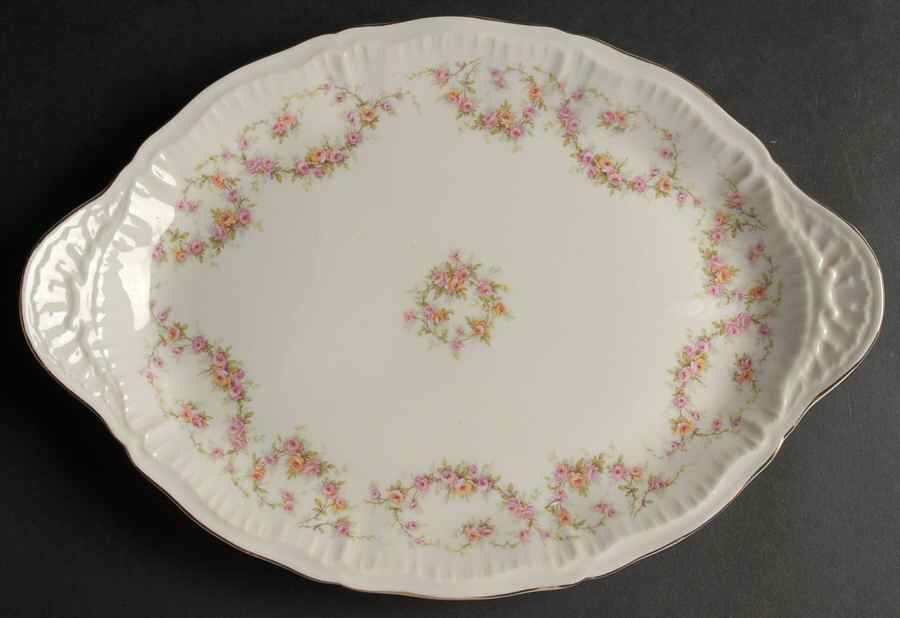 Naomi 12" Oval Serving Platter by Haviland-1