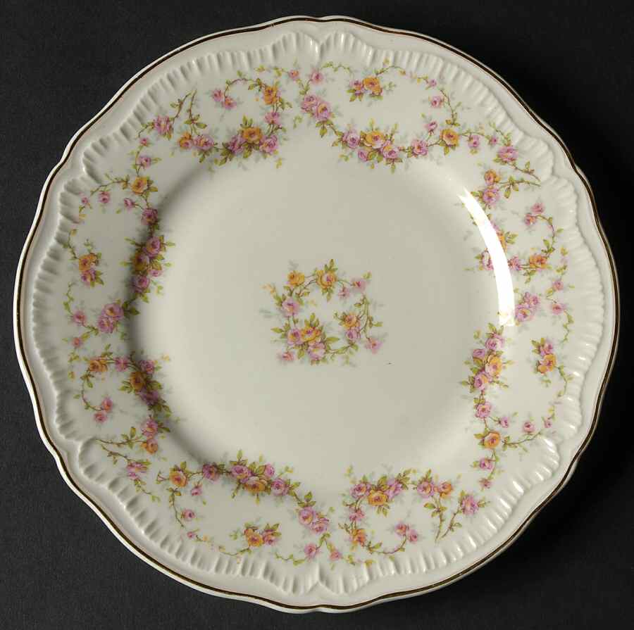 Naomi Salad Plate by Haviland-1