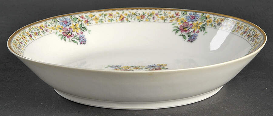 Narcissus Coupe Soup Bowl by Haviland-1
