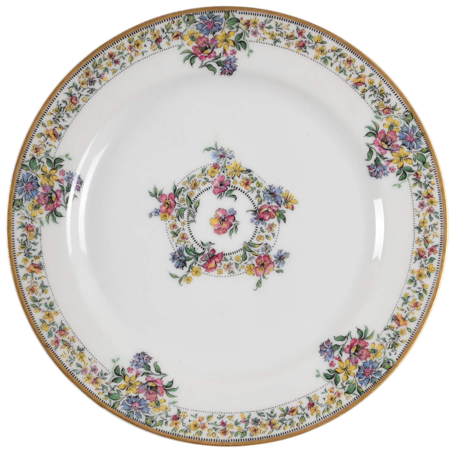 Narcissus Salad Plate by Haviland-1