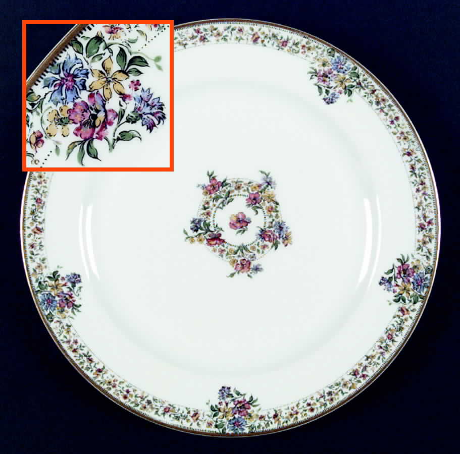 Narcissus Dinner Plate by Haviland-1