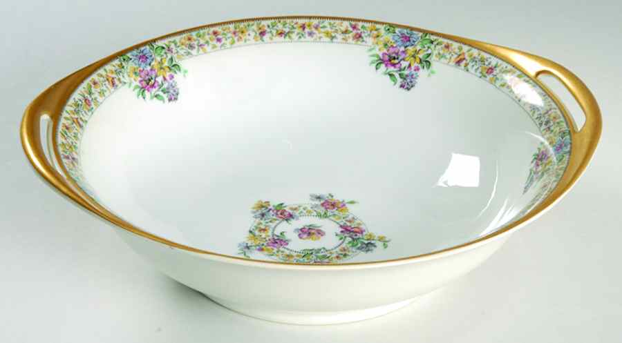 Narcissus 9" Round Vegetable Bowl by Haviland-1