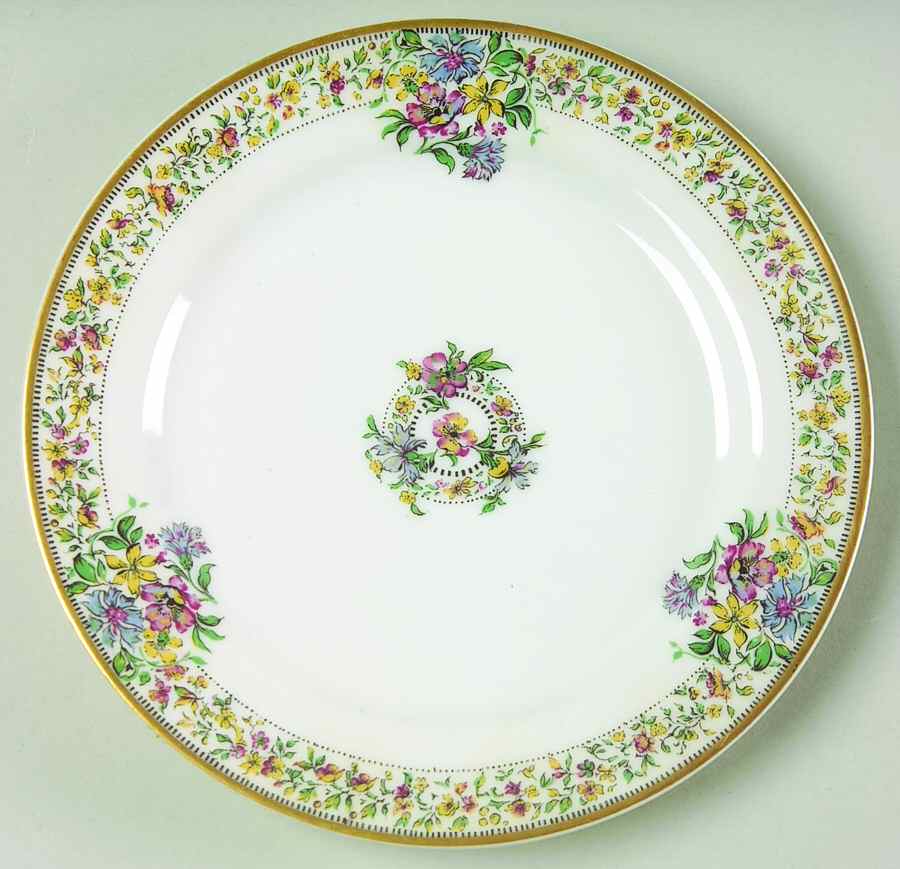 Narcissus Bread & Butter Plate by Haviland-1