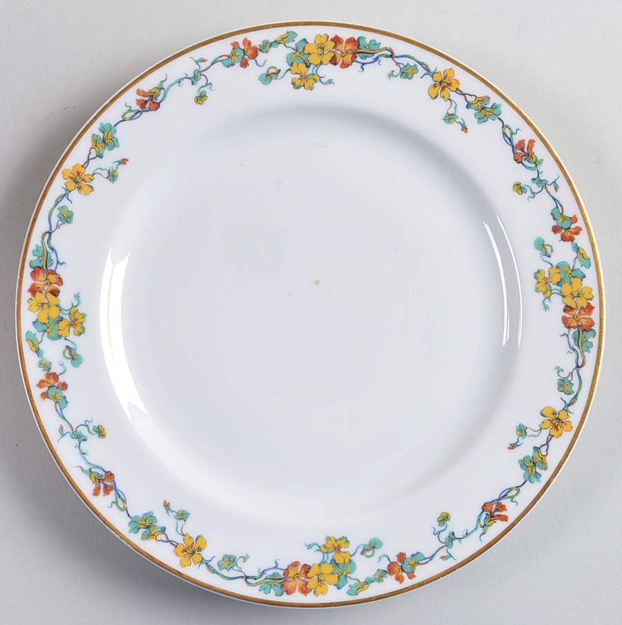 Nasturtium Salad Plate by Haviland-1