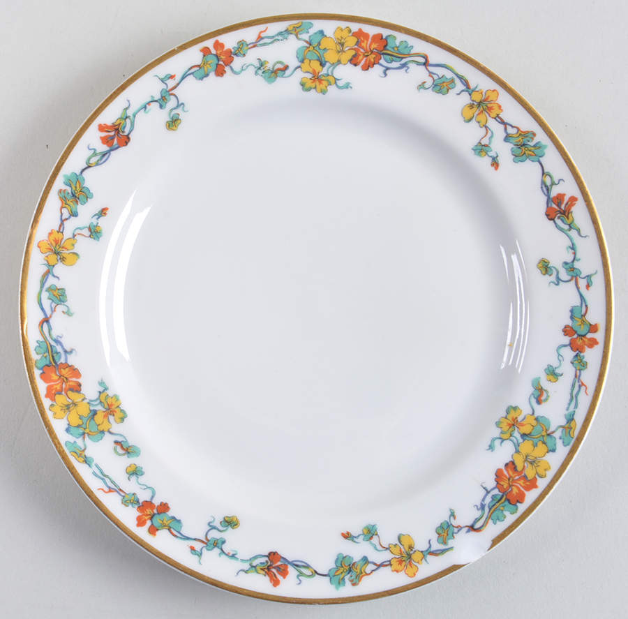 Nasturtium Bread & Butter Plate by Haviland-1