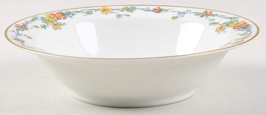 Nasturtium Rim Cereal Bowl by Haviland-1