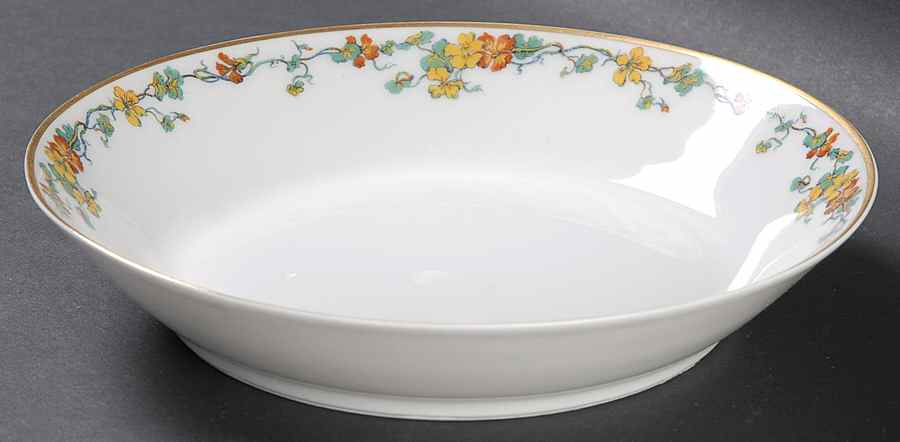 Nasturtium Coupe Soup Bowl by Haviland-1