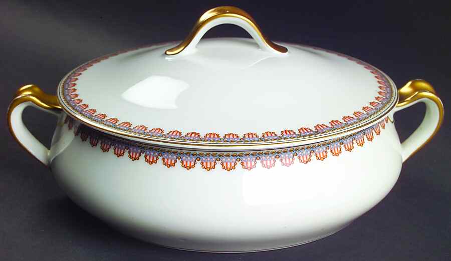The National Round Covered Vegetable by Haviland-1
