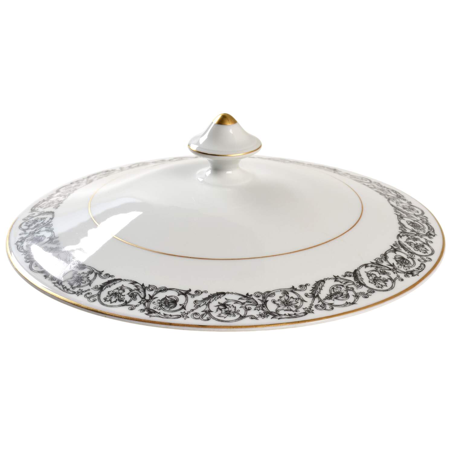 Navarre Lid for Round Vegetable by Haviland-1