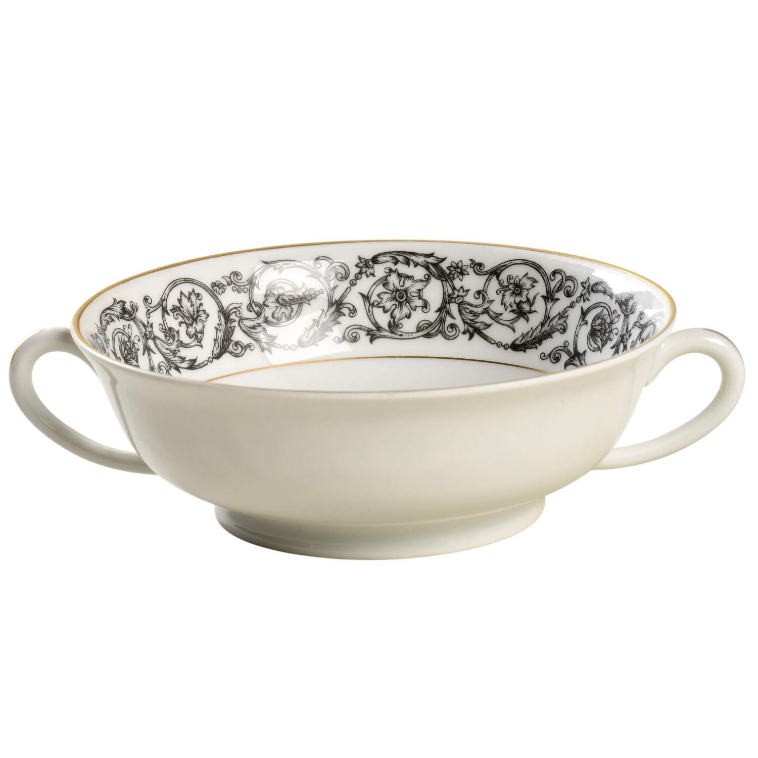 Navarre Footed Cream Soup Bowl by Haviland-1