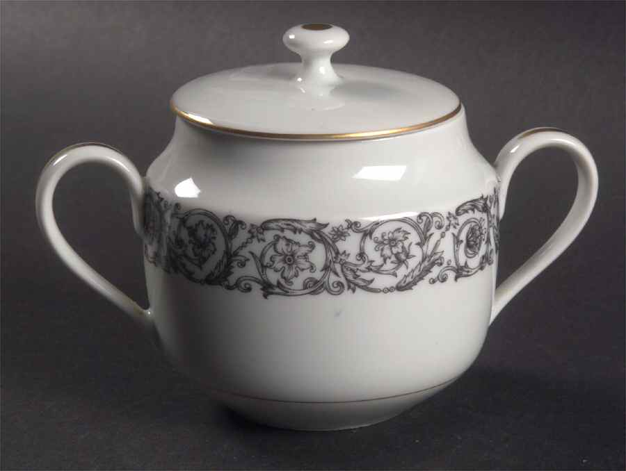 Navarre Sugar Bowl & Lid by Haviland-1