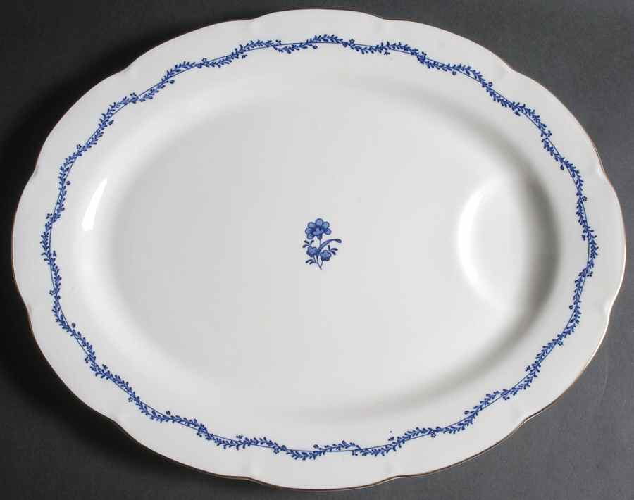 Nicolette 16" Oval Serving Platter by Haviland-1