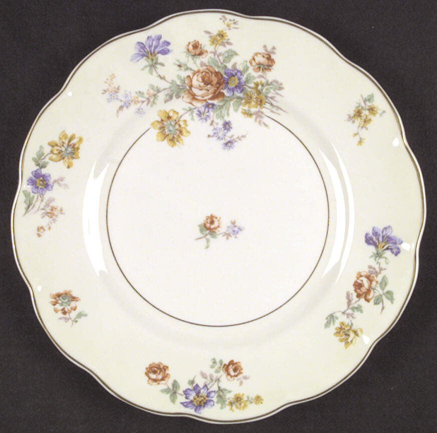 Normandies Garden Dinner Plate by Haviland-1