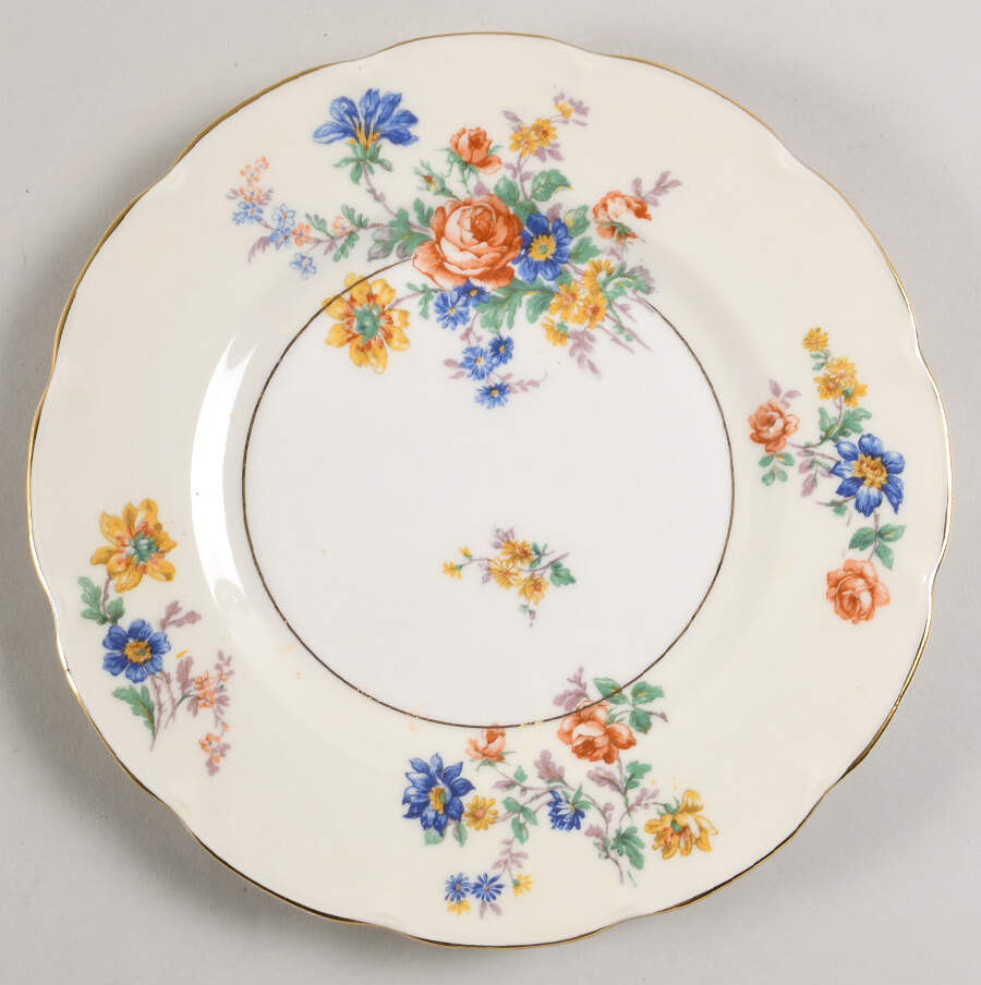 Normandies Garden Luncheon Plate by Haviland-1