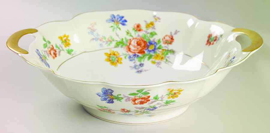 Normandies Garden 10" Round Vegetable Bowl by Haviland-1