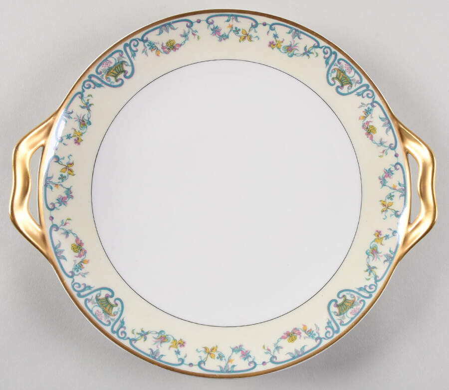 Noinville Handled Cake Plate by Haviland-1
