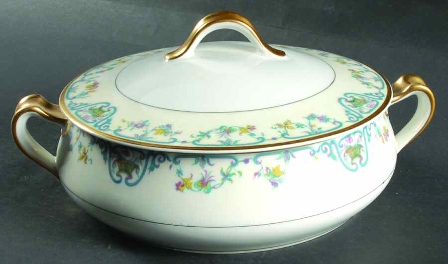 Noinville Round Covered Vegetable by Haviland-1