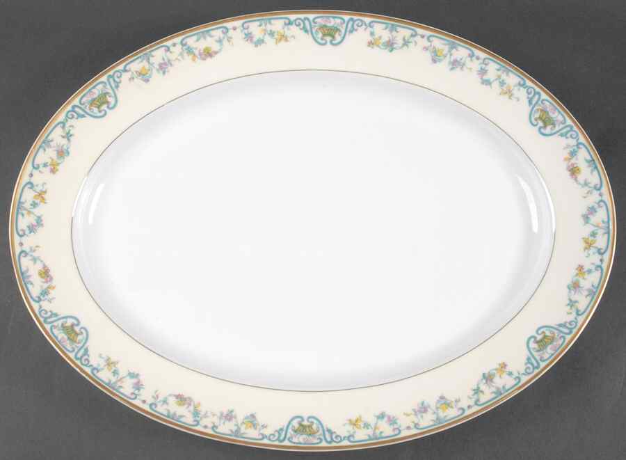 Noinville 16" Oval Serving Platter by Haviland-1