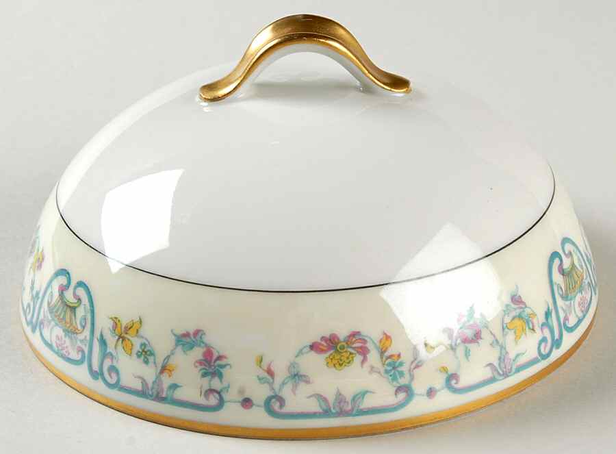 Noinville Lid for Round Butter by Haviland-1
