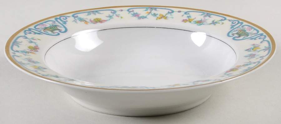 Noinville Rim Soup Bowl by Haviland-1