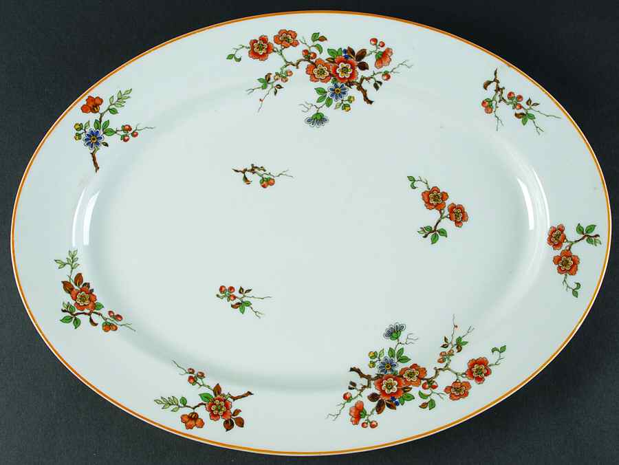 Normandy 16" Oval Serving Platter by Haviland-1