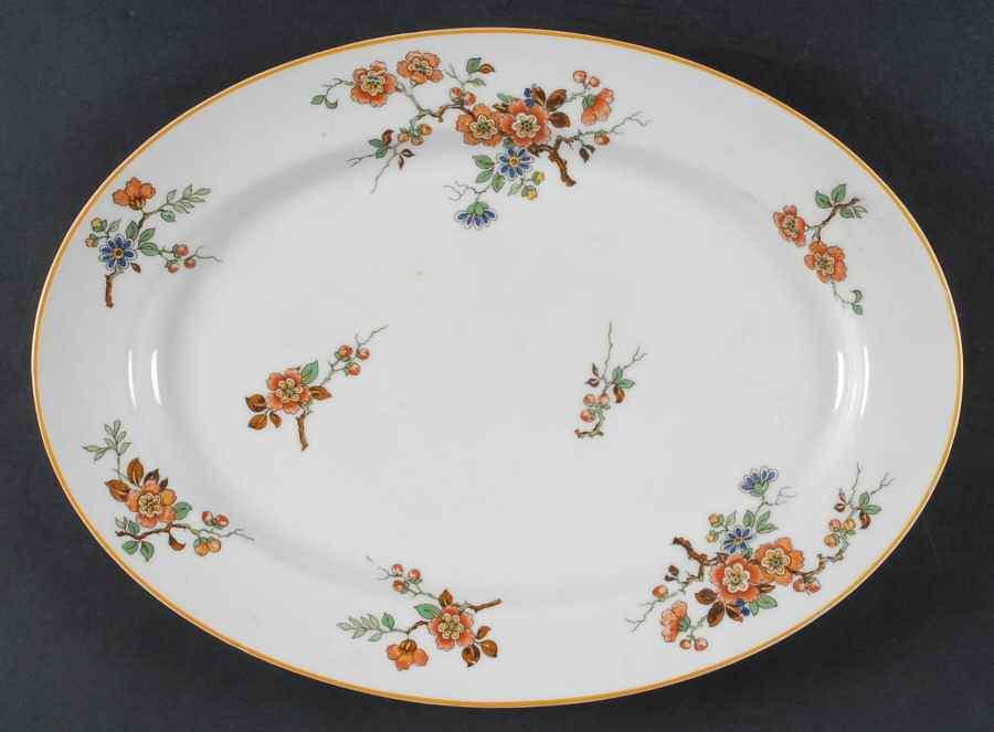 Normandy 13" Oval Serving Platter by Haviland-1