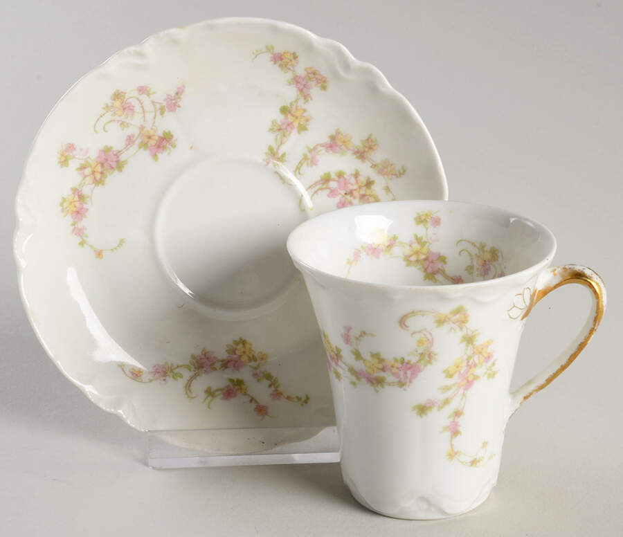 Norma Chocolate Cup & Saucer Set by Haviland-1