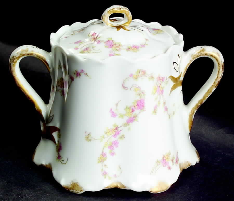 Norma Sugar Bowl & Lid by Haviland-1