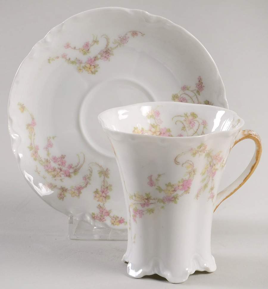 Norma Chocolate Cup & Saucer Set by Haviland-1