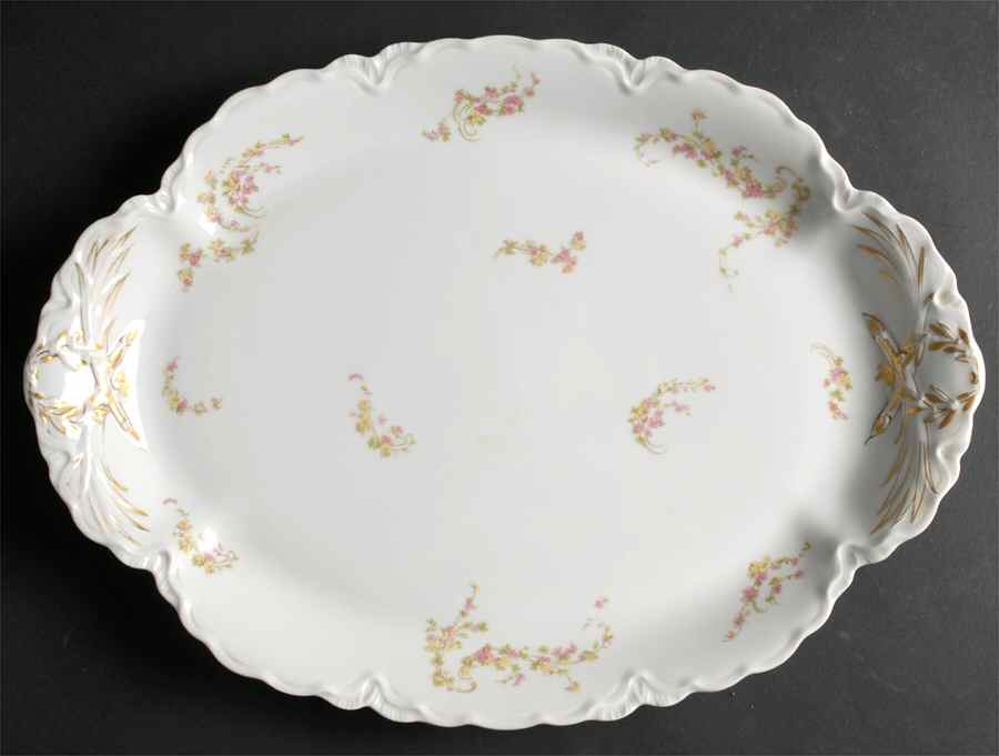 Norma 16" Oval Serving Platter by Haviland-1