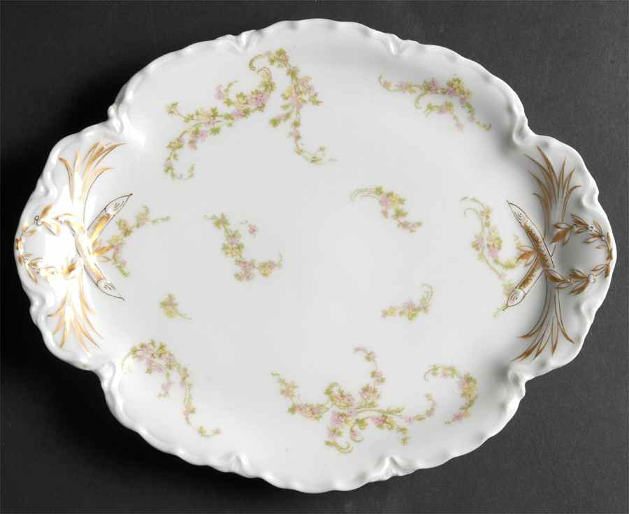 Norma 10" Oval Serving Platter by Haviland-1