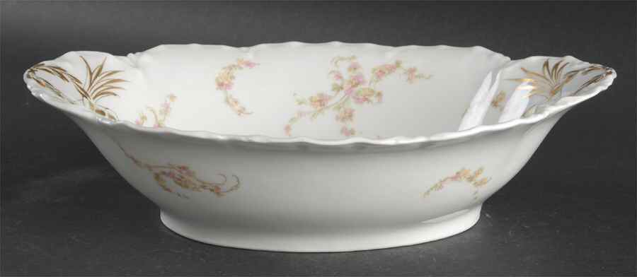 Norma 10" Oval Vegetable Bowl by Haviland-1