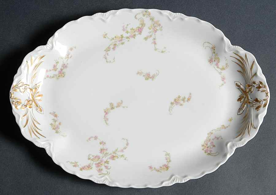 Norma 11" Oval Serving Platter by Haviland-1