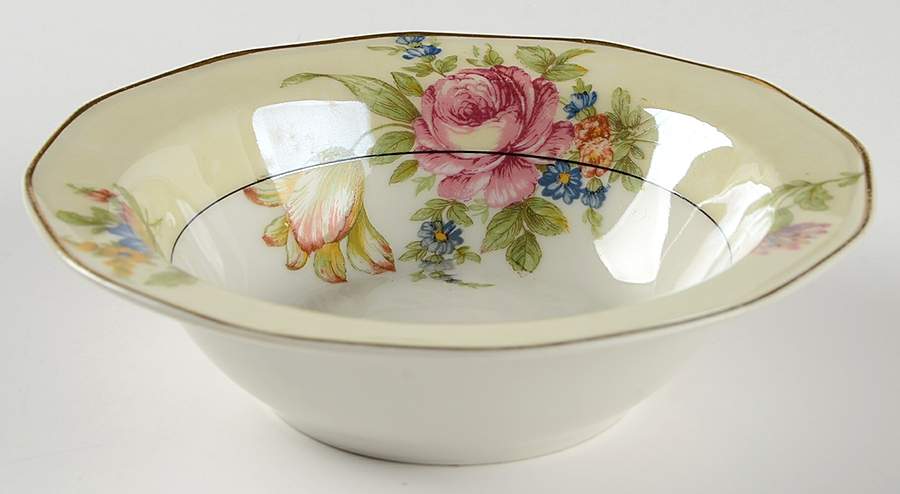 Nosegay (12 Sided) Rim Cereal Bowl by Haviland-1