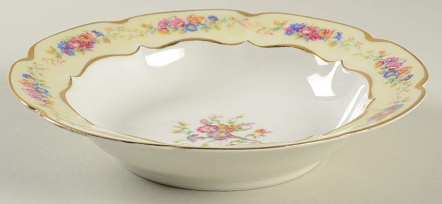 Nosegay  Rim Soup Bowl by Haviland-1