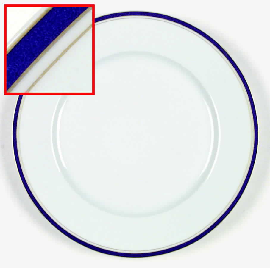 Nuit Bleue Gold Dinner Plate by Haviland-1